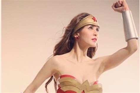 Look Marian Rivera As Wonder Woman Abs Cbn News
