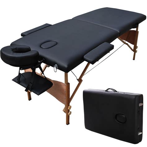 goplus 84 l portable massage table facial spa bed tattoo w free carry case black hb78775bk