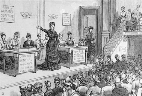 historical background womens suffrage 1800 s