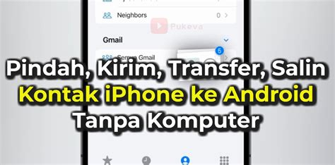 pindah kontak  iphone  android opotoorg