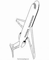 Coloring Pages Airplane Printable Airplanes Kids Color Draw sketch template