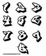 Graffiti Numbers Fonts Draw Number 3d Cool Font Styles Lettering Letters Grafitti Z31 Tattoo Coloring Alphabet Letter Newdesign Street Learn sketch template