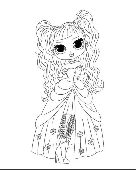 lol doll big sister coloring pages melanyfvpowers