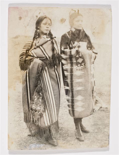 [two Young Women Wearing Traditional Native American Dress