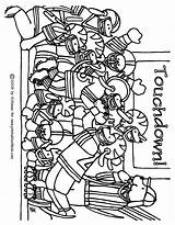 Football Coloring Pages Kids Printable Word Game Printables Kansas Party Michigan Superbowl State Colouring Search Print Worksheets Super University Kindergarten sketch template
