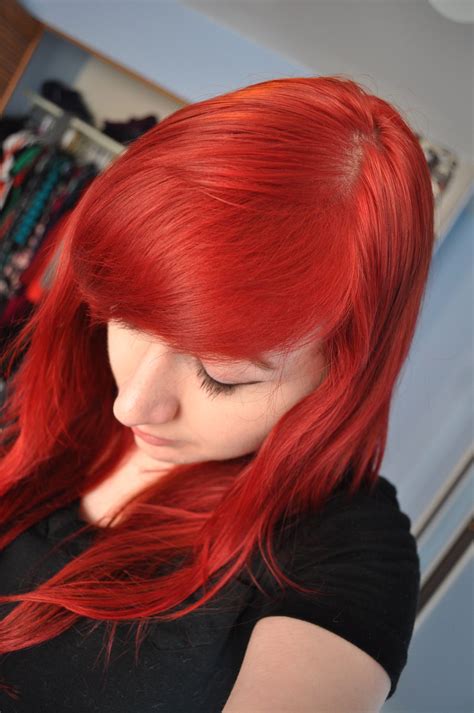 Bright Red Hair Aesthetic 2021