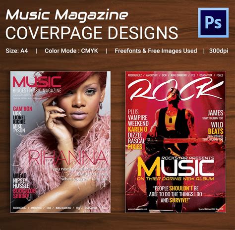 magazine cover page design templates    home design ideas