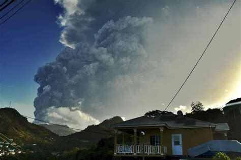 St Vincent Friday Morning Eruption Recorded At La Soufriere The St