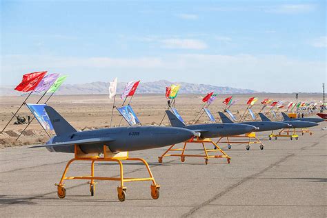 report israel destroyed hundreds  iranian drones  attack