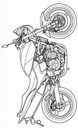 Kleurplaat Topkleurplaat Motoren sketch template