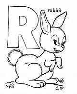 Coloring Letter Pages Abc Preschool Alphabet Printable Easter Rabbit Color Sheets Activity Print Worksheets Clipart Kids Sheet Honkingdonkey Drawing Activities sketch template