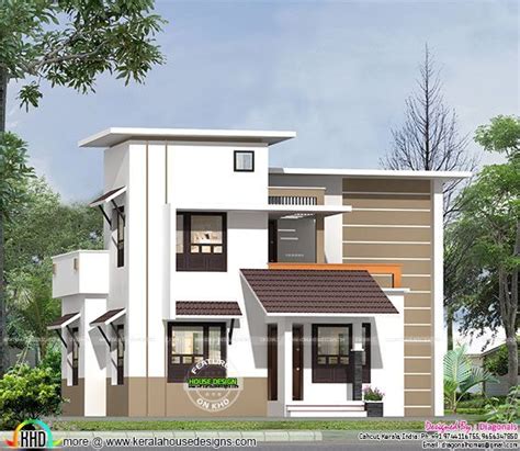 affordable  cost home house front design kerala house design budget house plans