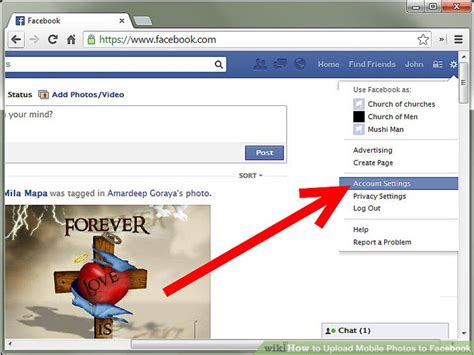 How To Upload Mobile Photos To Facebook 9 Steps With