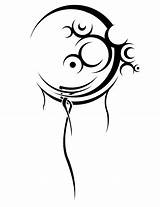 Tribal Tattoo Abstract Moon Designs Tattoos Deviantart Cliparts Drawings Chess Piece Tatoos Triquetra Star Cool Findtattoodesign Return Read Choose Board sketch template