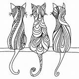 Alana Drie Stok Katten sketch template
