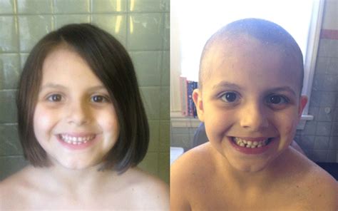 video american mum lets 6 year old daughter shave her head telegraph