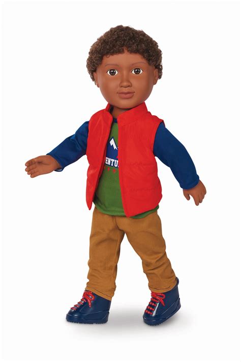 life   poseable outdoorsy boy doll african american walmartcom
