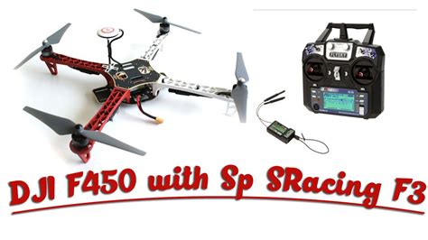quadcopter dji   sp racing  youtube