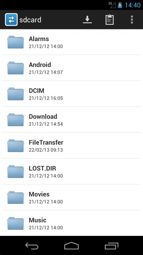 file transfer  android