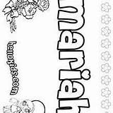 Coloring Pages Mariah Template sketch template