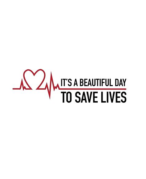 Its A Beautiful Day To Save Lives Greys Quote Ipad Case And Skin For