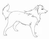 Collie Border Coloring Template Dog Outline Deviantart Female Line Lineart Clipart Animal Cliparts Library Shape Designlooter Templates Drawings Rabbit Ramen sketch template