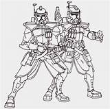 Clone Ausmalbilder Trooper Commander sketch template