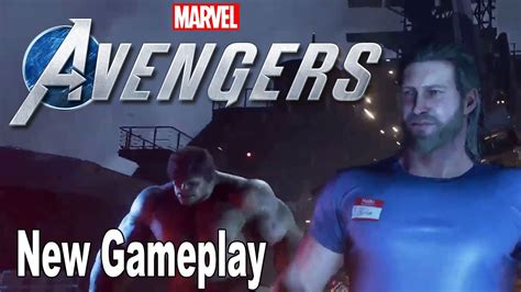 thor  shown    latest marvels avengers game gameplay mpst