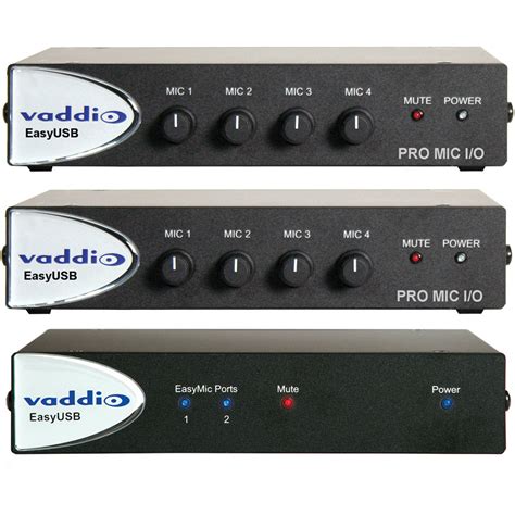 vaddio easyusb audio bundle system     bh photo video