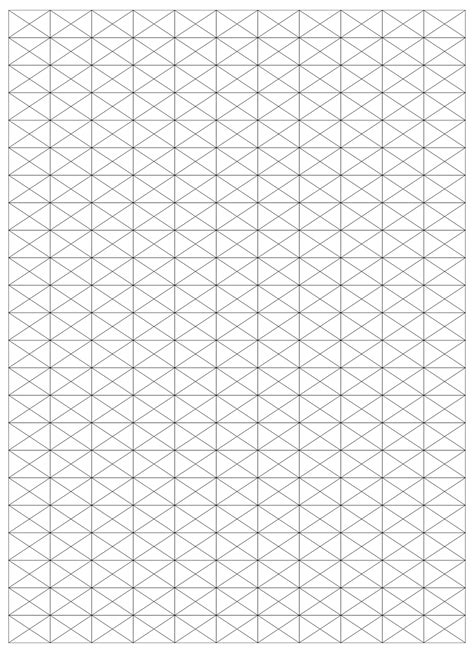 printable isometric grid paper     printablee