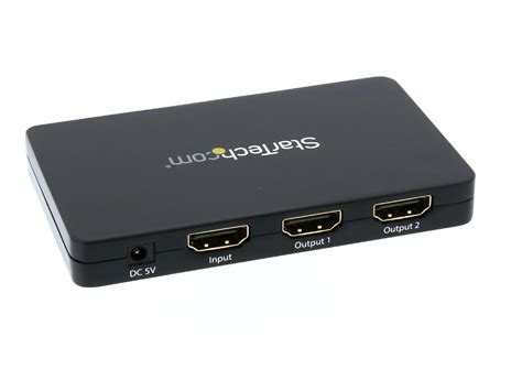 startech sthdk hdmi splitter       hz  port aluminum hdmi multi port