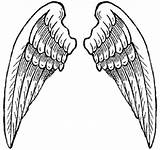 Wings Angel Coloring Pages Heart Choose Board Sheets sketch template