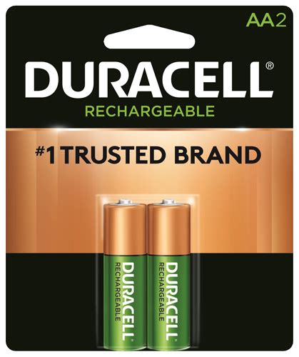 departments duracell  rechargeable battery aa nickel metal hydride