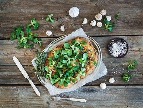 Rustic Homemade Pizza High Quality Food Images ~ Creative Market