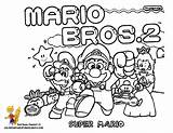 Coloring Mario Super Pages Bros Characters Popular sketch template