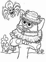 Coloring Pages Furby Kids Furbies Links Looking Related Color Sheets sketch template