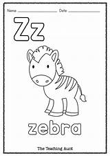 Zebra sketch template