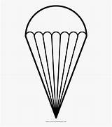Parachute Clipartkey sketch template