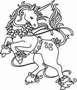 Coloring Pages Magic Unicorn Just Add Pattern Horse Urbanthreads Adult Christmas Template Embroidery Horses Urban Threads sketch template