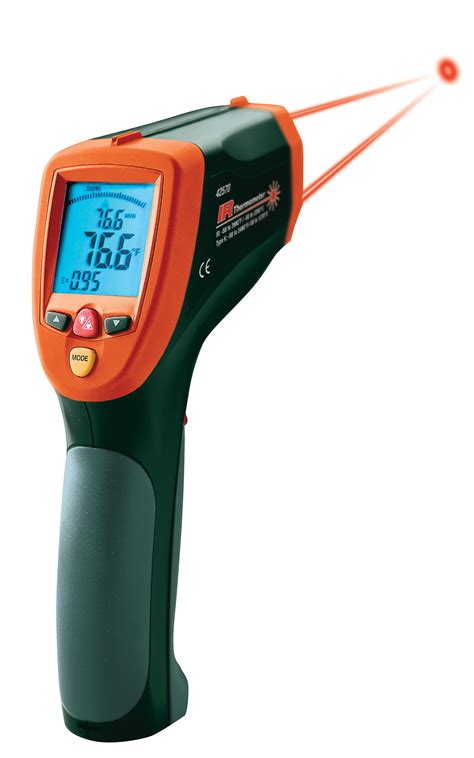 extech  high temperature infrared thermometer  dual lasers
