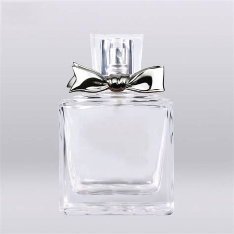 china ml rectangle shaped glass perfume bottles factory magnetic cap  perfume bottle