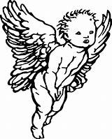 Angel Cherub Baby Drawing Coloring Pages Clipart Vector Drawn Vintage Getdrawings Svg Halo Angels Sketch Hand Drawings Child People Transparent sketch template