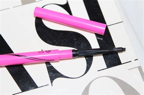 maybelline master precise skinny review  pink paradise beauty