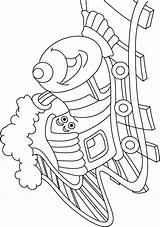 Train Coloring Pages Cartoon Csx Getcolorings Getdrawings Color Kids sketch template