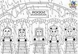 Gordon Thomas Pages Friends Coloring Train sketch template