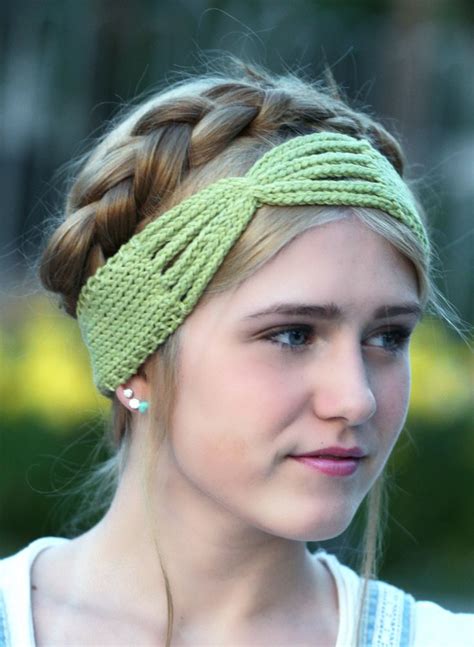 loom knit headband patterns  funky stitch