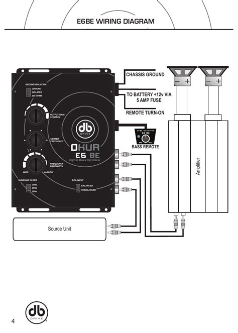 channel amplifier wiring diagram car audio diagrams