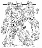 Magnus Transformers Coloring sketch template