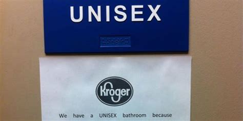 this sign on a georgia kroger bathroom is making people cry