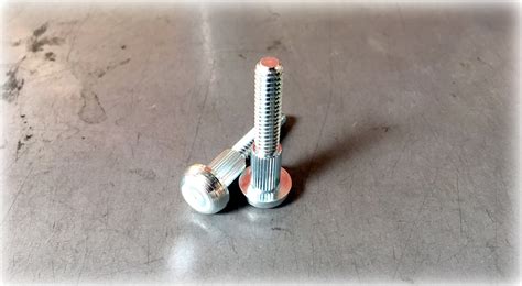 excellence  custom fasteners hardware custom knurled shoulder bolts  material